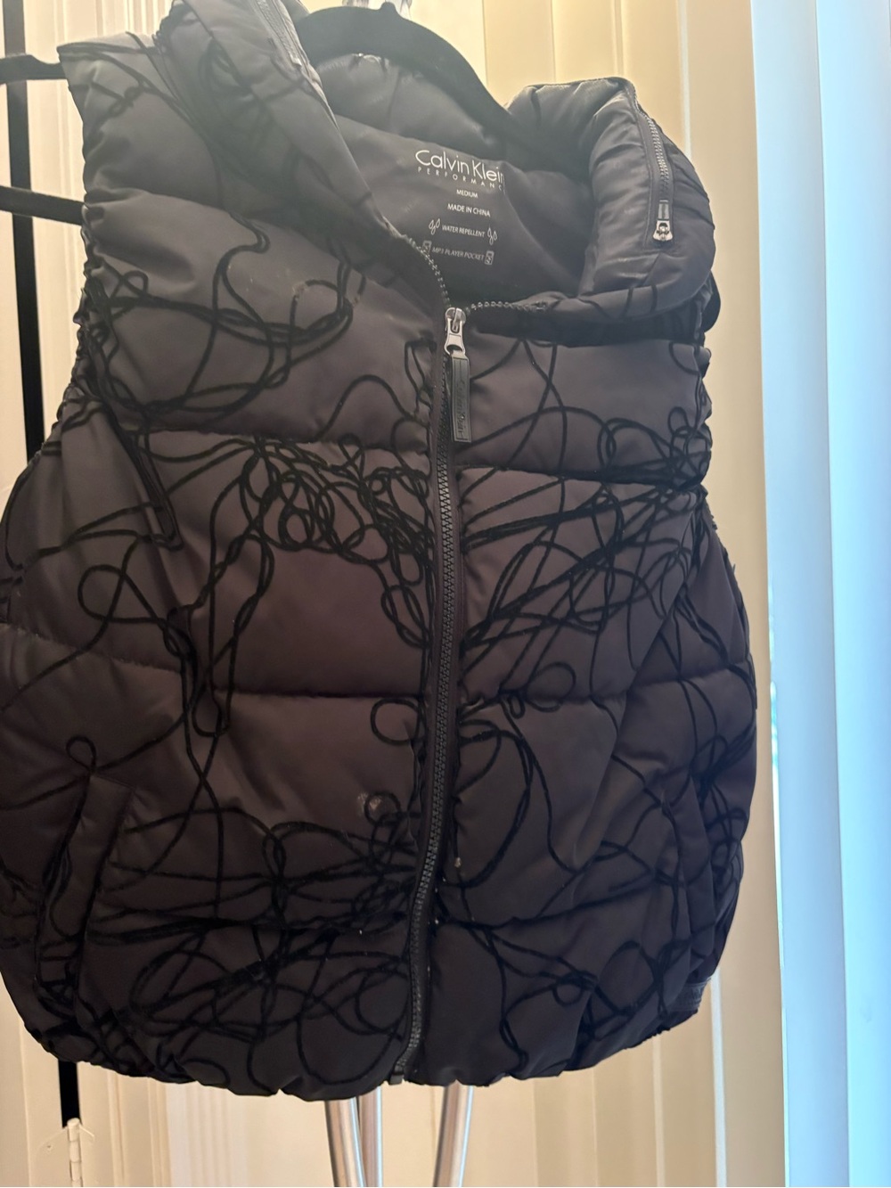 Calvin Klein  Black Quilted Puffer Jacket